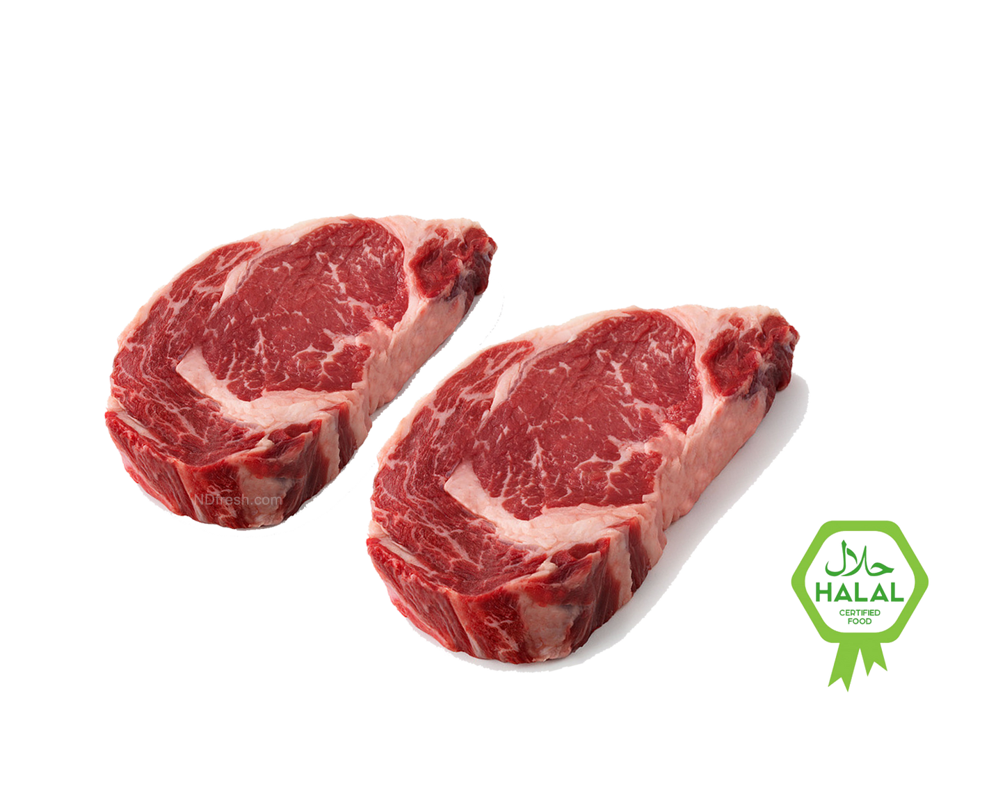 ND Fresh Halal Rib Eye Steak, AAA DELIVERY TORONTO meat oshawa ajax pickering  vaughan north york hamilton burlington barrie