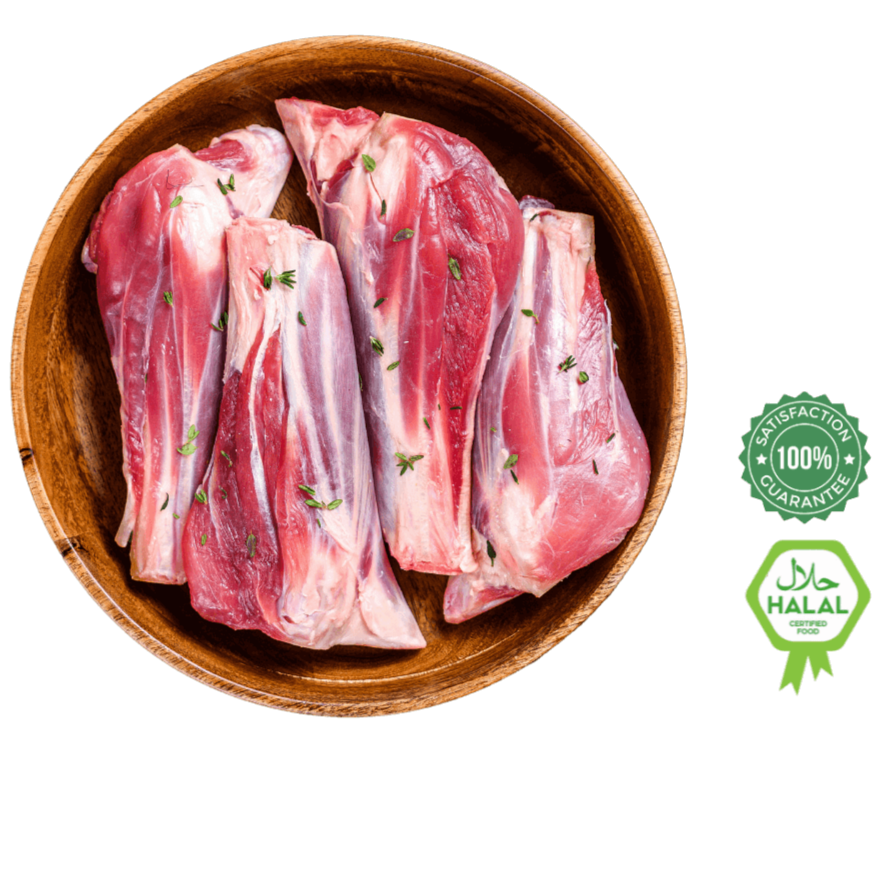 Fresh Lamp Shank Goat Shank ND Fresh HAlal meat delivery Toronto Ontario