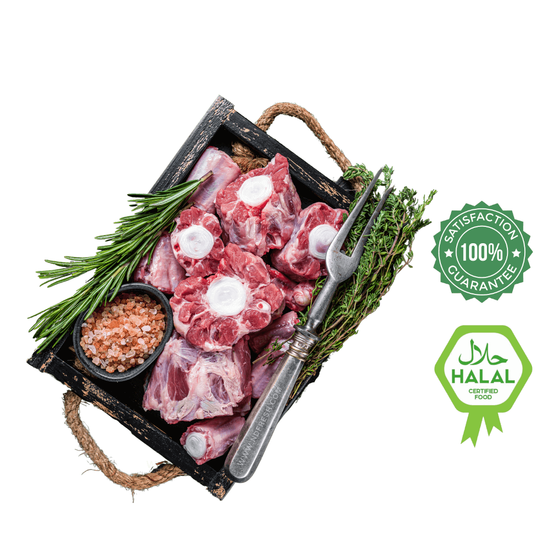 Halal Fresh Beef/Veal OxtailPremium Online Home Delivery Toronto