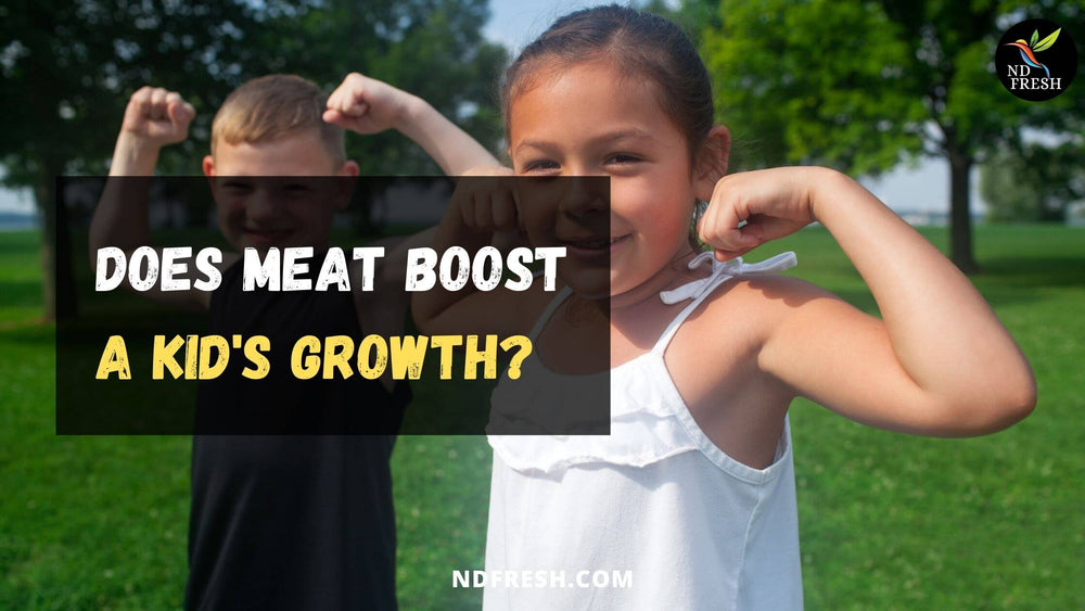 does meat boost a kid's growth?