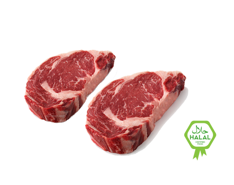 ND Fresh Halal Rib Eye Steak, AAA DELIVERY TORONTO meat oshawa ajax pickering  vaughan north york hamilton burlington barrie 