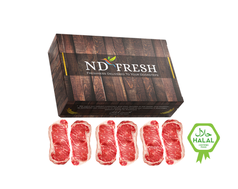 Beef Striplion Steak Halal Toronto Delivery ND Fresh Meat Pickering ajax whitby Oshawa Hamilton Scarborough. Halal Steak Beef Delivery order online toronto Ontario Fresh meat home delivery ND Fresh Pickering  