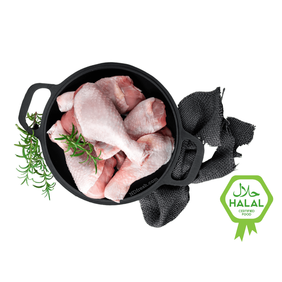 Halal Chicken Drumsticks from ndfresh meat online delivery toronto