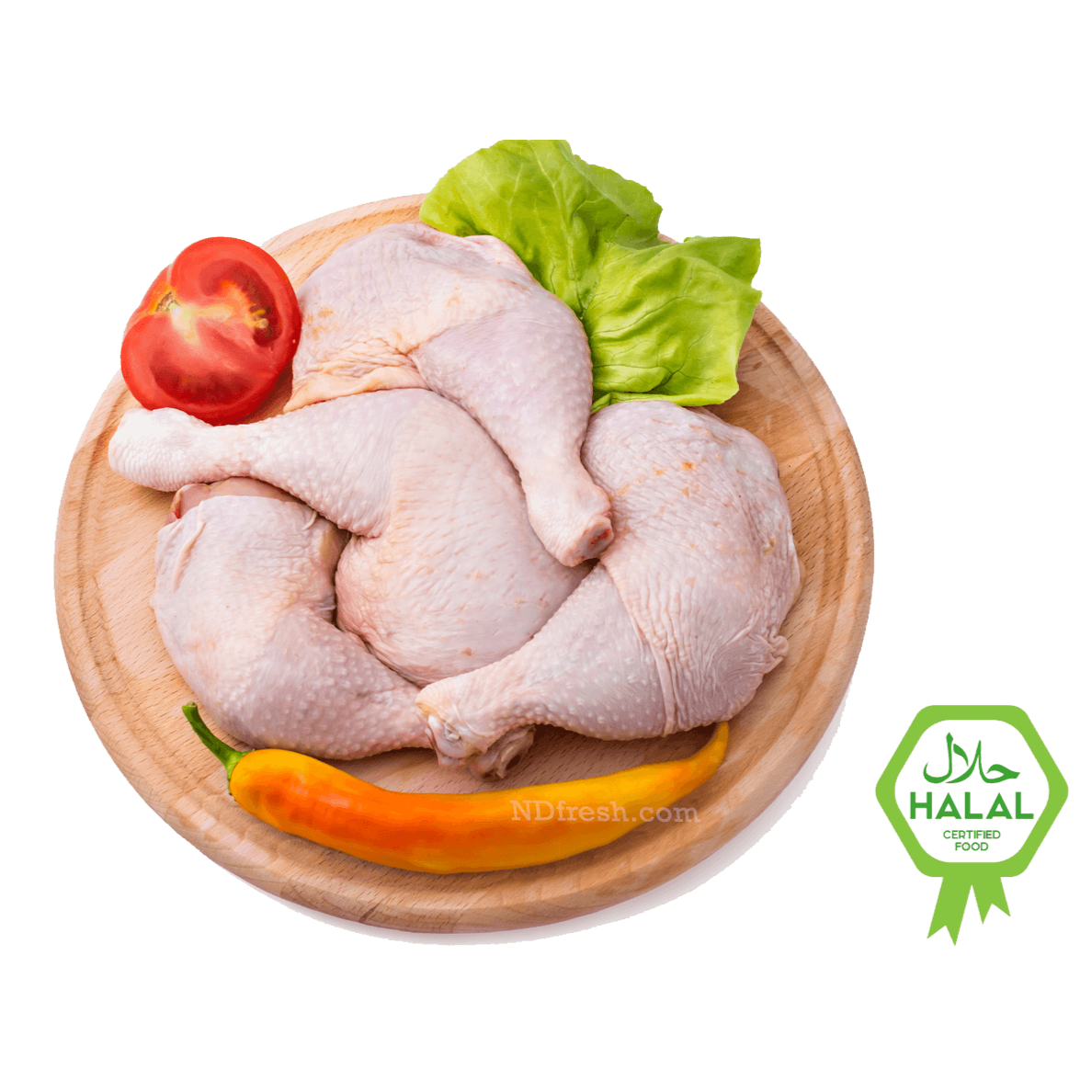 Halal Fresh Chicken Legs from ndfresh meat online delivery toronto