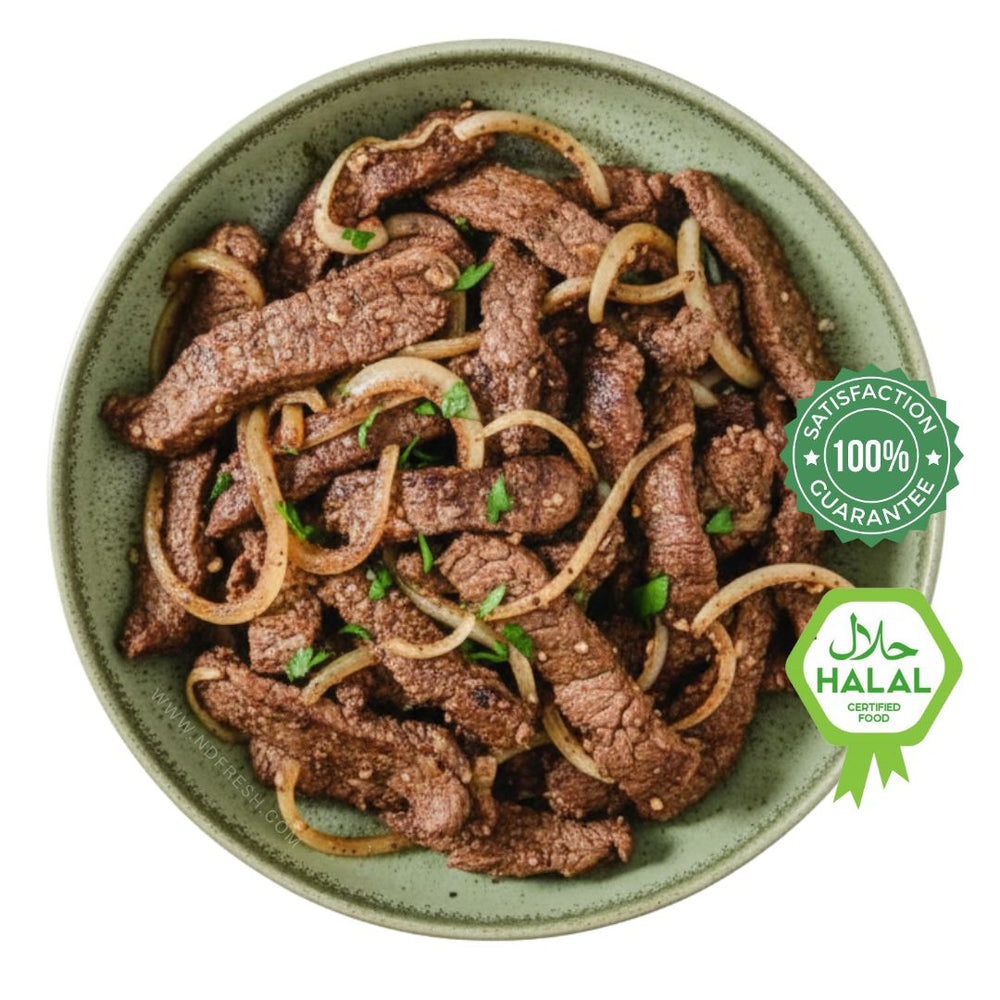 Marinated Beef Shawarma - Ready To Cook