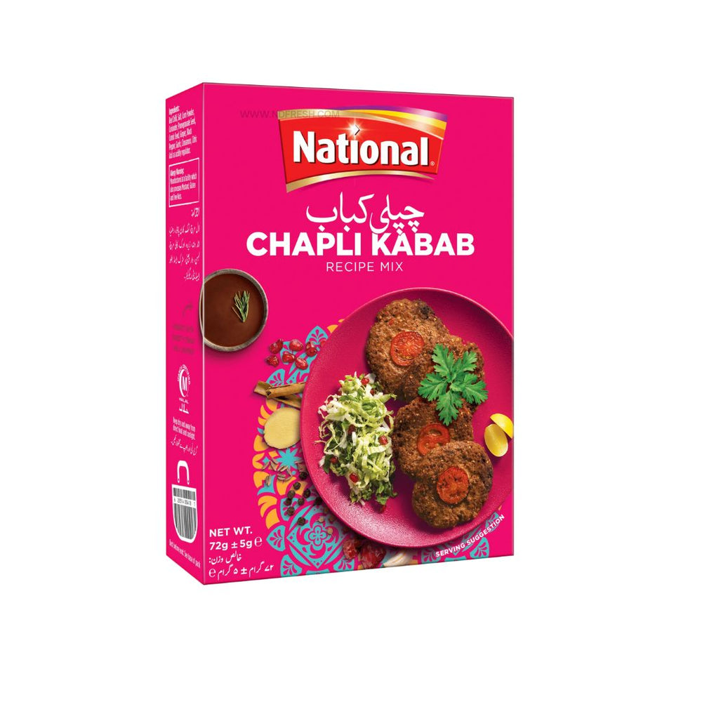 National Chapli Kabab Recipe Mix 72 g