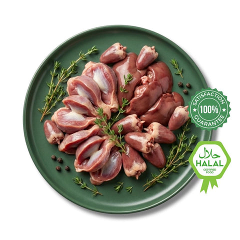 Chicken Giblets with Hearts