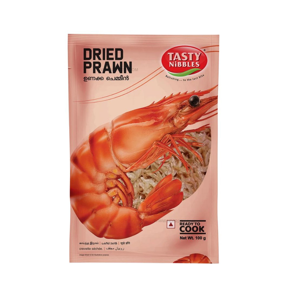 Tasty Nibbles Dried Prawn 100 gm Pouch
