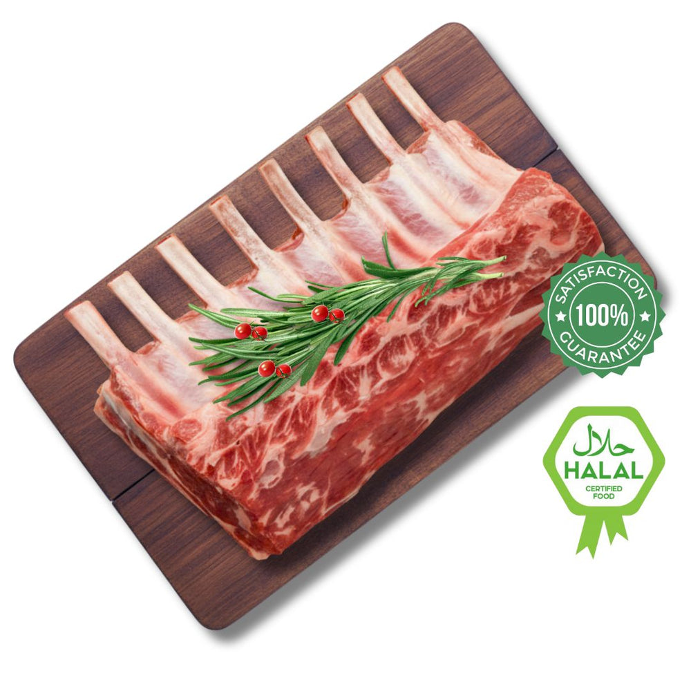 Australian Rack of Lamb (Avg. 600g Pack) | Fresh Halal Lamb Chops | ND ...
