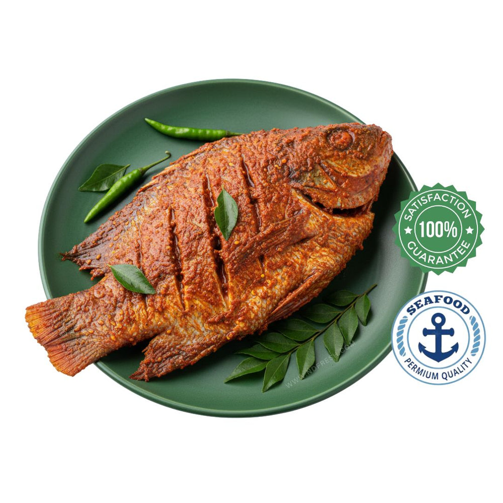 Marinated Pearl Spot/ Karimeen