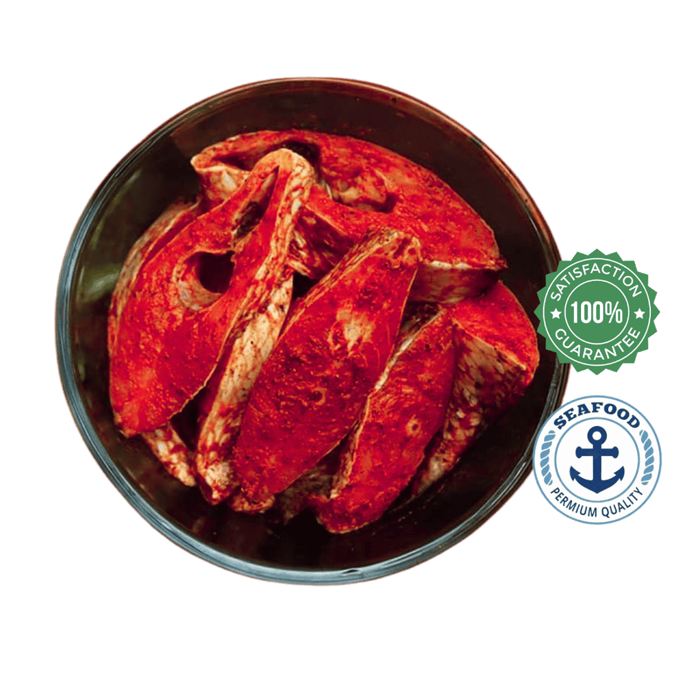 Marinated Kingfish Steak