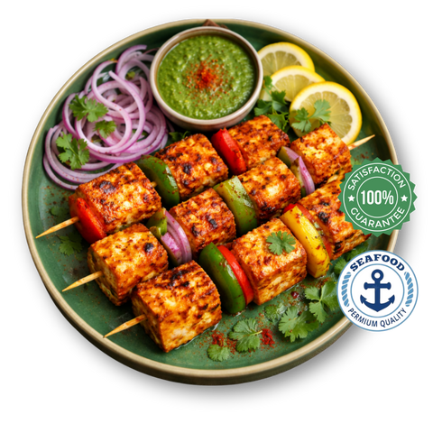 Tandoori Paneer – Marinated & Ready to Cook