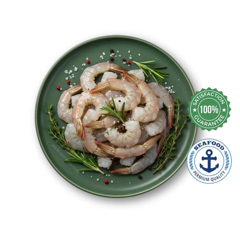 White Shrimp - Headless