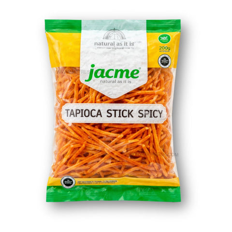 Jacme Tapioca Stick Spicy (Kerala Spicy Tapioca Snack) – 200 g